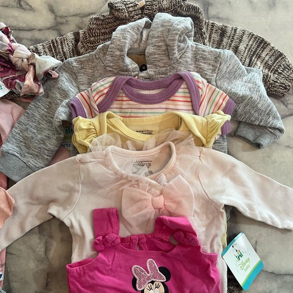 carters disney first impression baby girl clothing bundle 0-3m - Picture 3 of 5